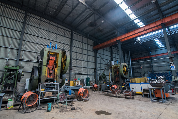 榆林网架配件-锥头加工车间